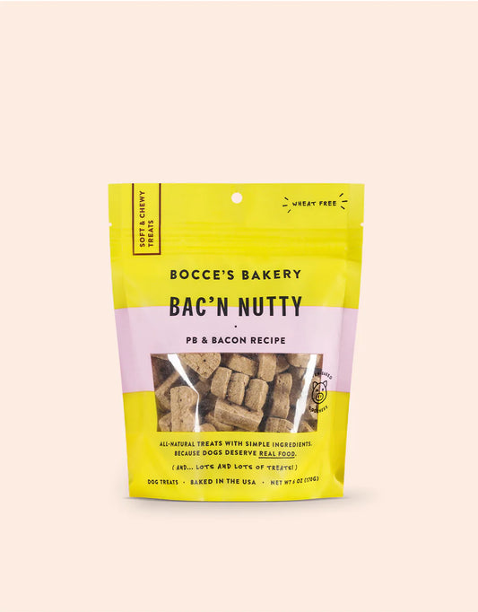 Bocce's Bac N Nutty Soft & Chewy Treats