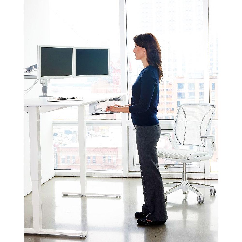 humanscale standing desk tension adjustment