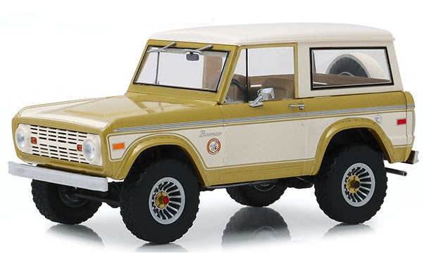 1976 Ford Bronco - Colorado Gold Rush Bicentennial, 1:18 Artisan Greenlight Die Cast