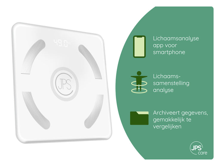 Smart Weegschaal Wit – JPS