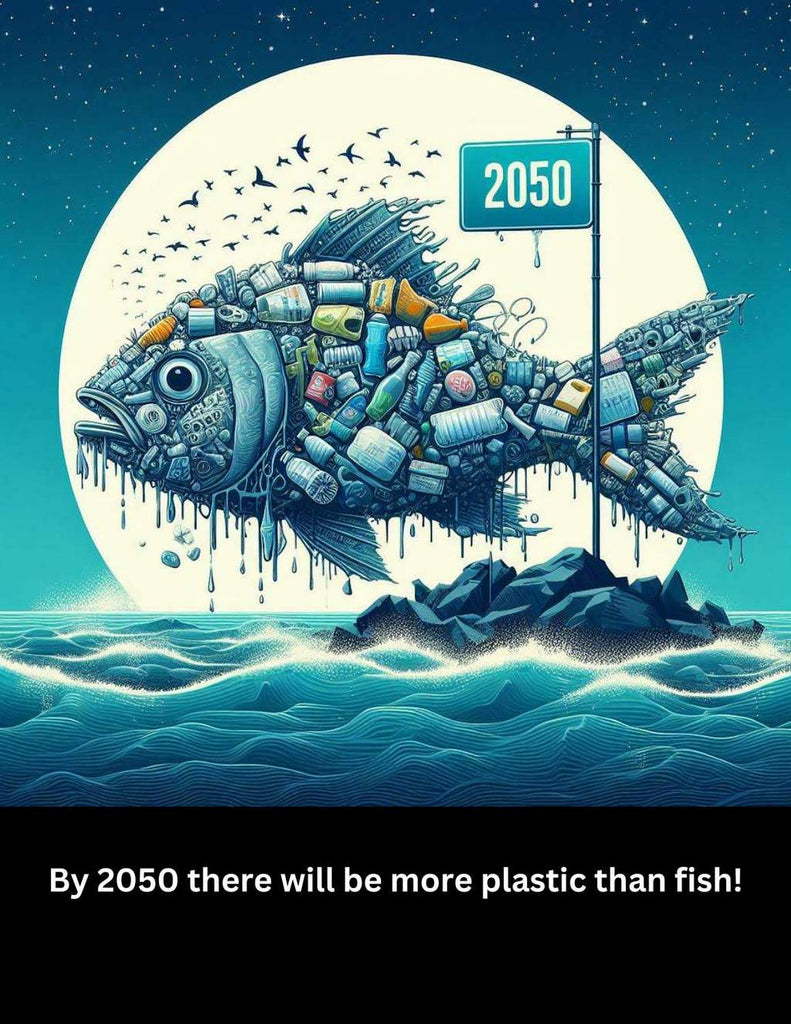 By 2050 there will be more plastic than fish!