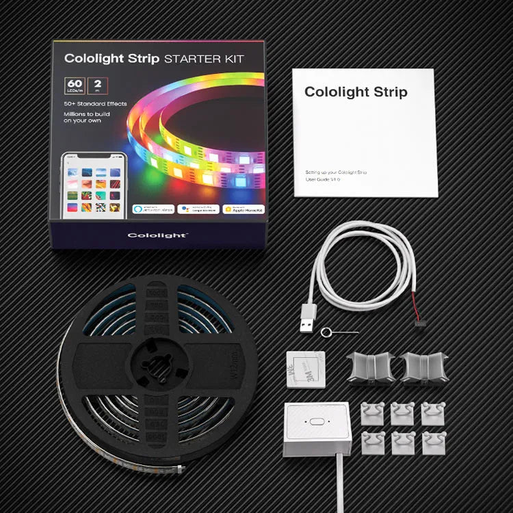 What in the box of Cololight RGB LED Strip Box