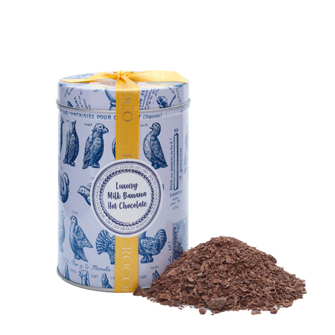 Luxury Milk Banana Hot Chocolate, makes the perfect Hot Chocolate Gift. One of our bestselling Hot Chocolate gifts.