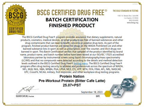 BSCG Certification