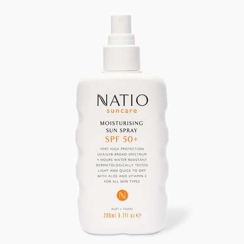 Natio Moisturising Sun Spray SPF 50+