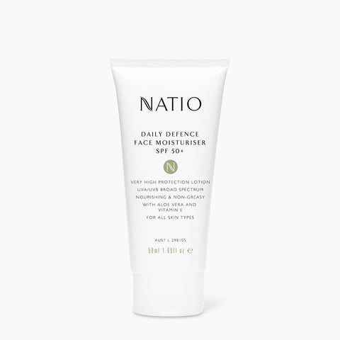 Natio Daily Defence Face Moisturiser SPF 50+