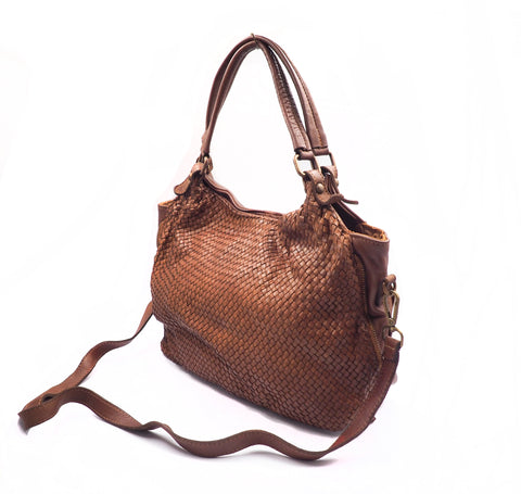 Woven Vintage Style Handbag