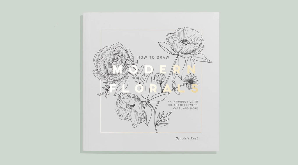 How to Draw Modern Florals Mini by Alli Koch