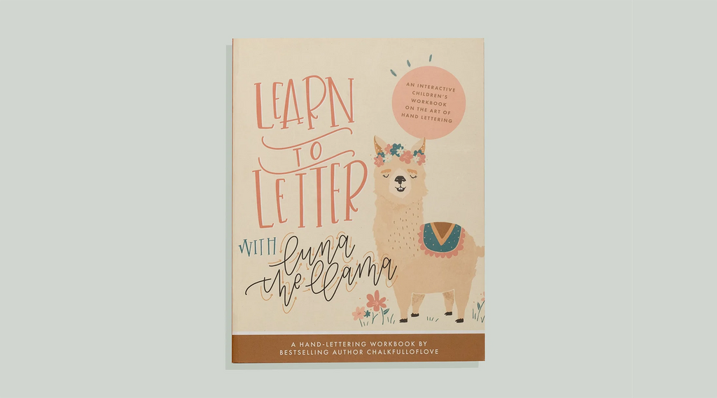 Learn to Letter With Luna The Llama by Chalkfulloflove