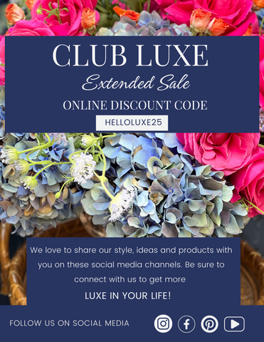 Shop Luxe Curations Summer Sale with 25% OFF discount code
