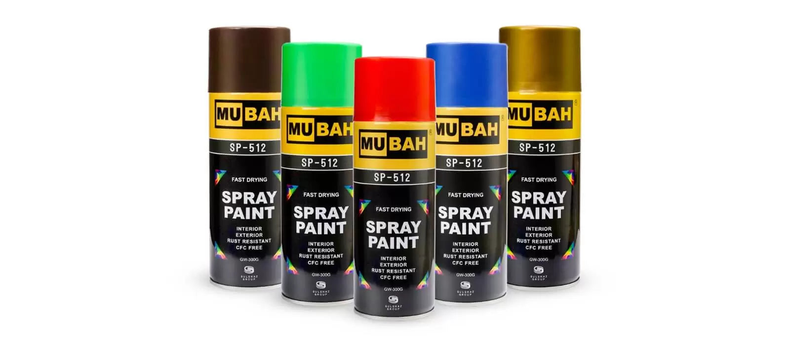 MUBAH Spray Paint - Bronze [IP][1Pc] – KATIB - Paper and