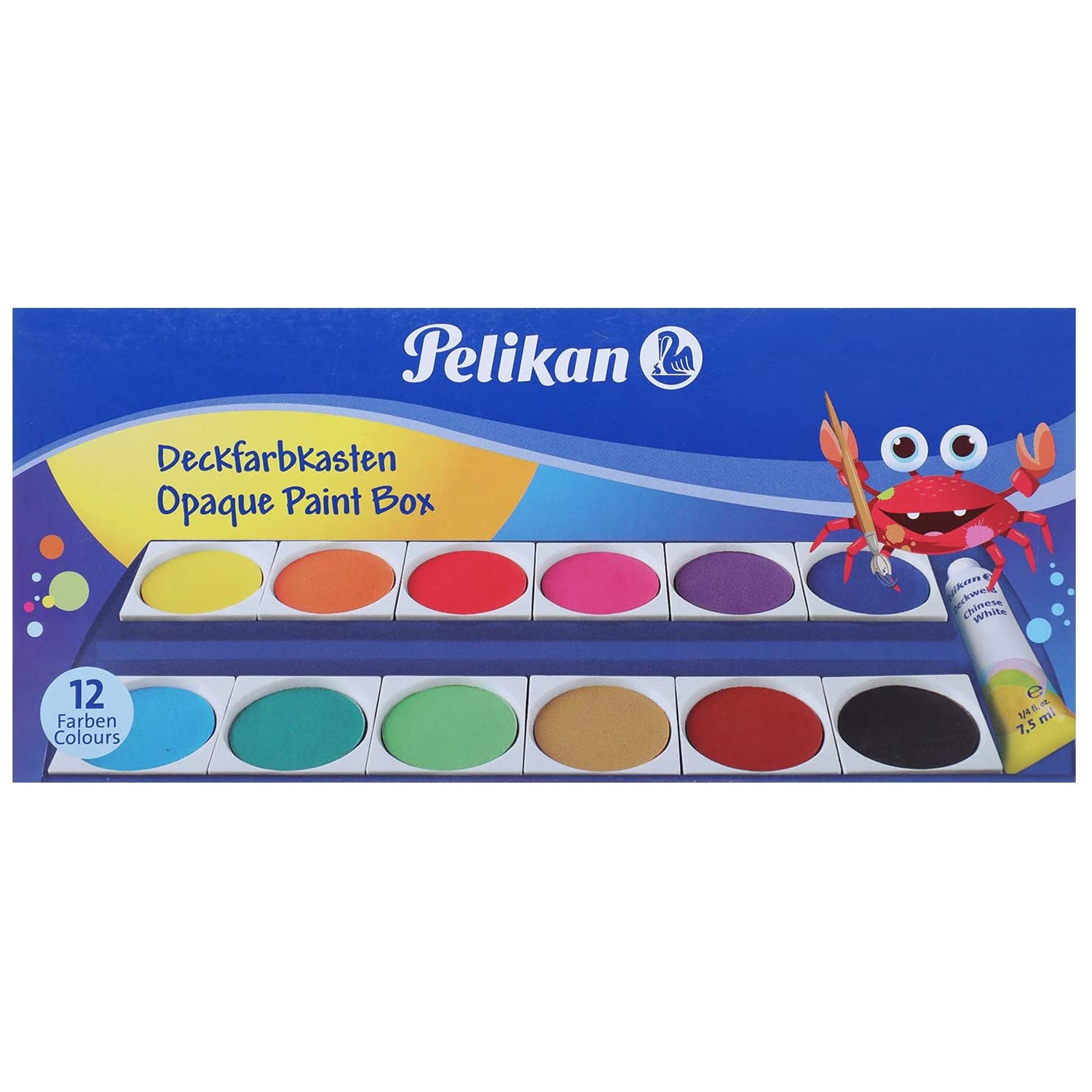 Watercolour 12 paint set - Pelikan