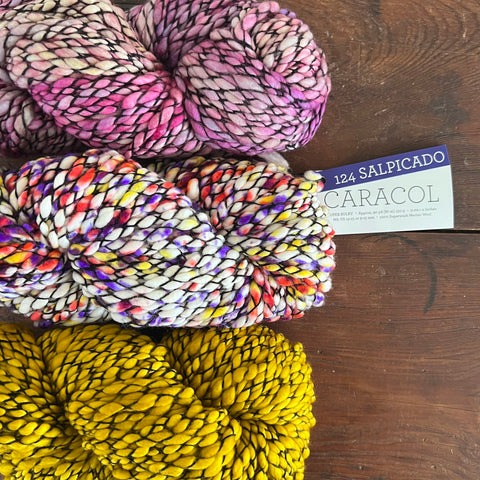 Malabrigo yarn caracol super bulky superwash merino wool
