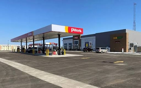 Pilot gas station travel center