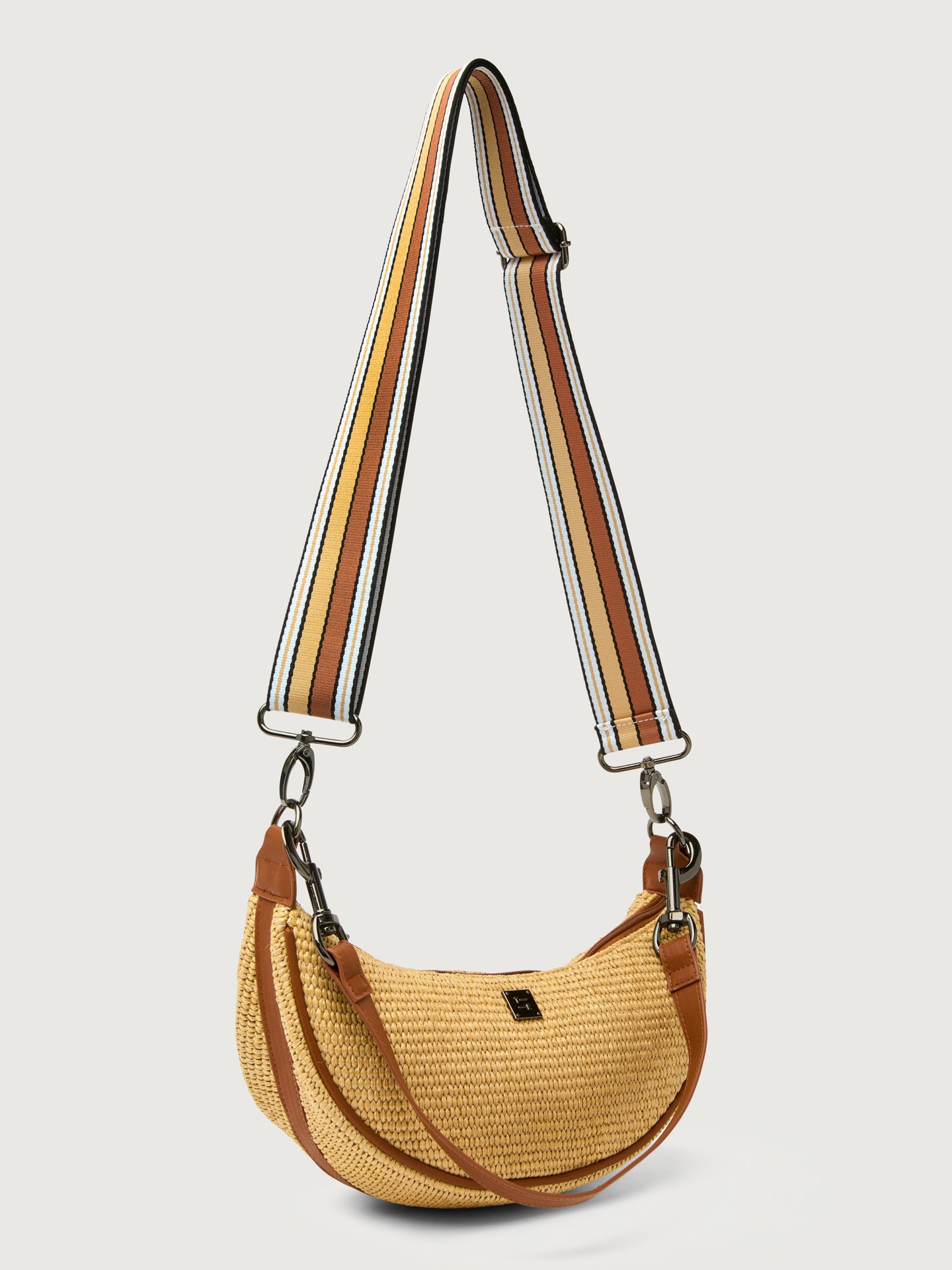 Think Royln Moonlighting In Dune Raffia W,white Trim,white,white Web