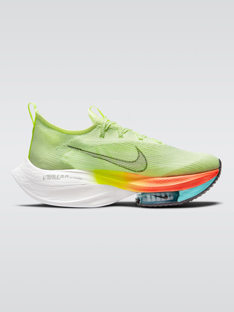 inicial Surichinmoi minusválido Nike Air Zoom Alphafly NEXT% Sneaker - Barely Volt-Black-Hyper Orange –  Carbon38