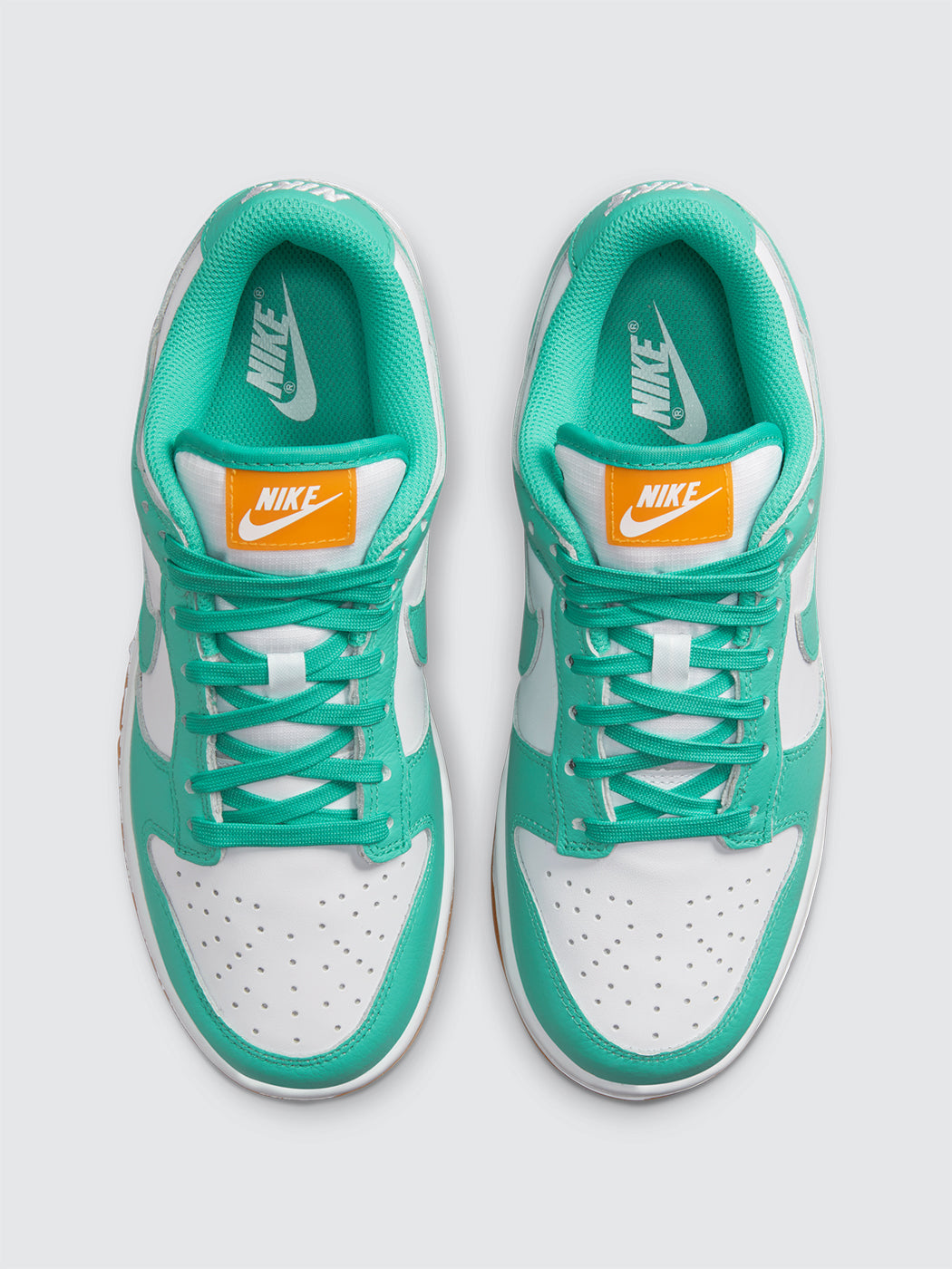 W NIKE DUNK LOW - White/Washed Teal-Kumquat – Carbon38