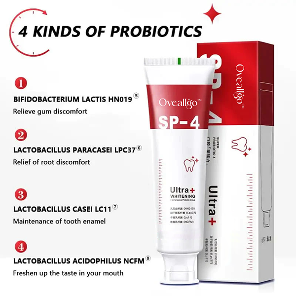 KK™ SP-4 Probiotic Whitening Toothpaste