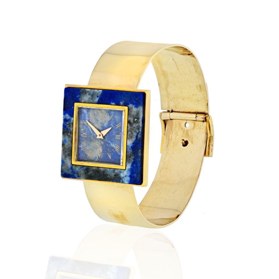 18k gold gucci watch