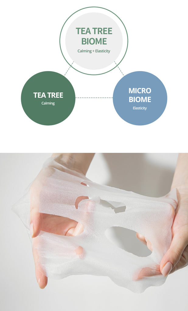 Farmstay Tea Tree Biome Calming Mask - Korea Korean Face Mask Sheet - Ushops