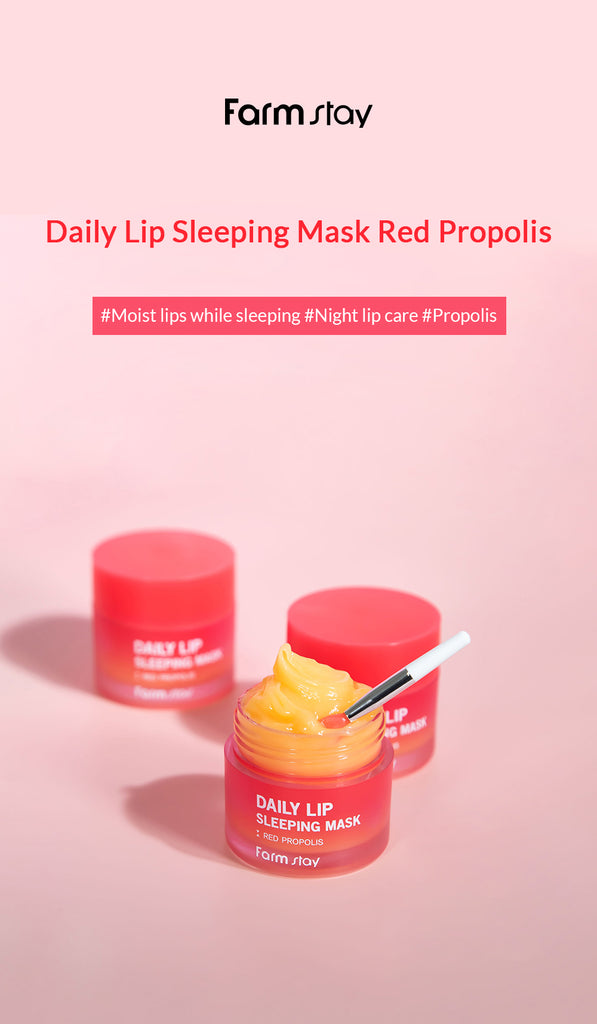 Farmstay Daily Lip Sleeping Mask Red Propolis - Lip care Korea Korean Skincare - Ushops