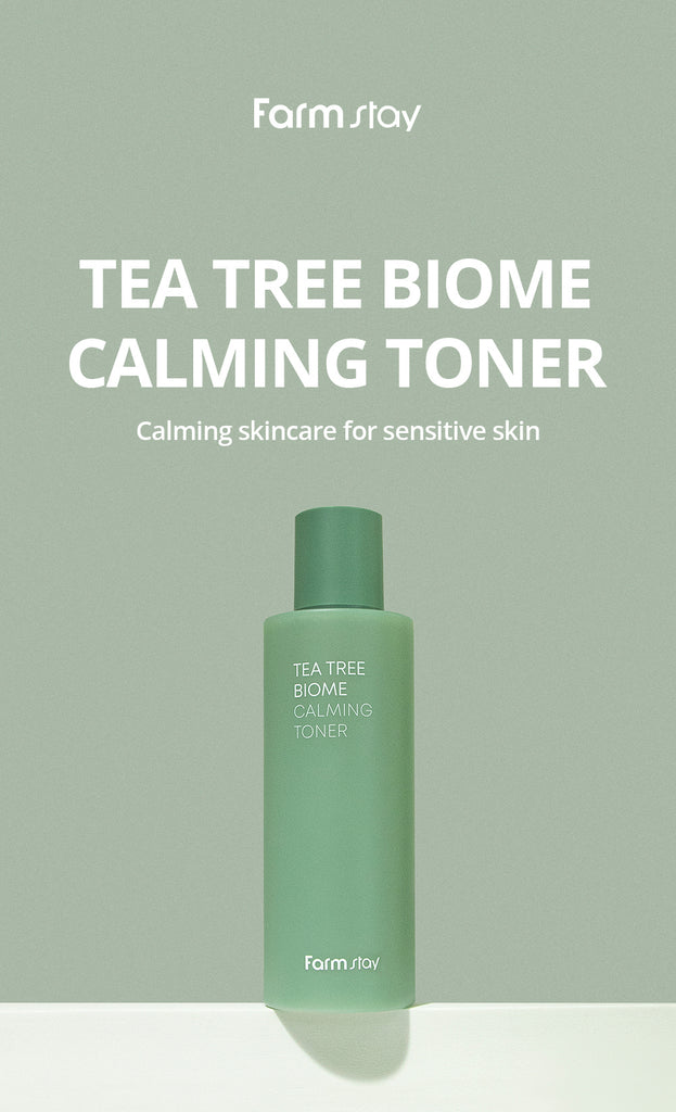 Farmstay Tea Tree Biome Calming Toner - Sensitive Skin Korean Korea Skincare - Ushops