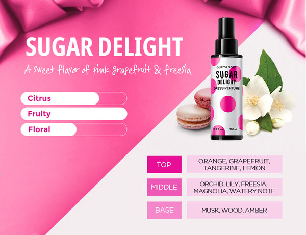 Practical Luxury Fragrance - DUFT&DOFT Dress Perfume - Sugar Delight - Scent - Korean Perfume