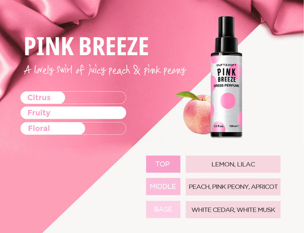 Practical Luxury Fragrance - DUFT&DOFT Dress Perfume - Pink Breeze- Scent - Korean Perfume