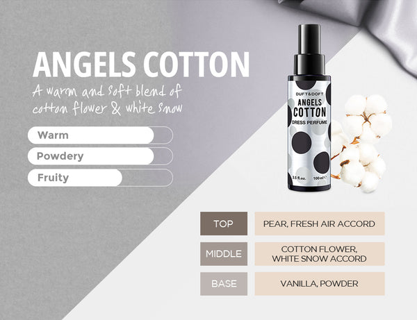 Practical Luxury Fragrance - DUFT&DOFT Dress Perfume - Angel Cotton - Scent - Korean Perfume