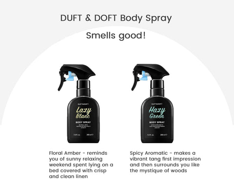 DUFT&DOFT Lazy Blanc Body Spray (200ml) - Smells Good body spray - Korean body spray - Ushops