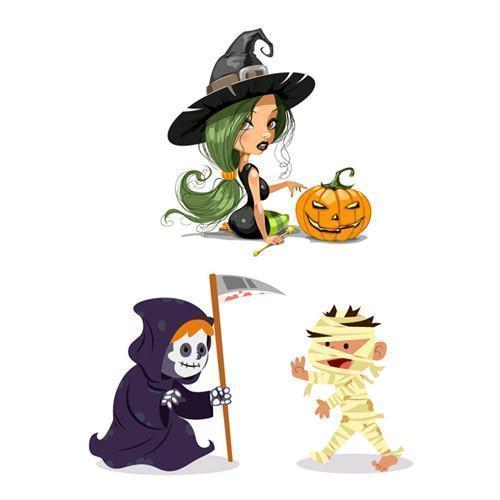 Inloveartstamp clear stamps / China Halloween Clear Stamps