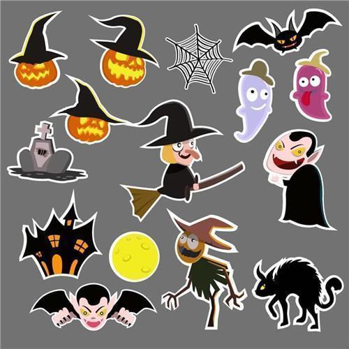 Inloveartstamp clear stamps / China Halloween Clear Stamps