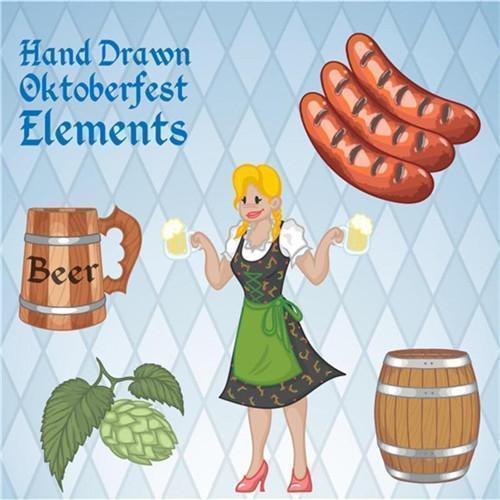 Inloveartstamp clear stamps / China Oktoberfest Clear Stamps