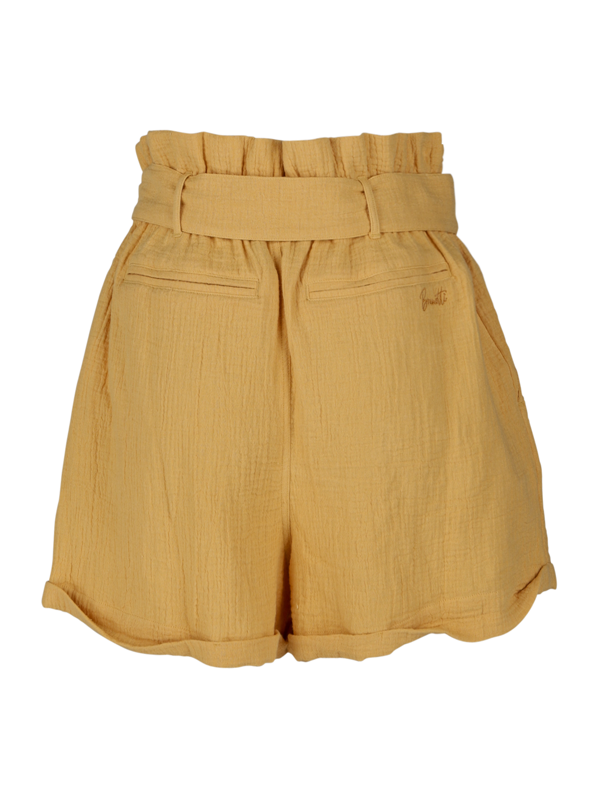 Kikker Illustreren Me Dori Dames Short | Geel – Brunotti