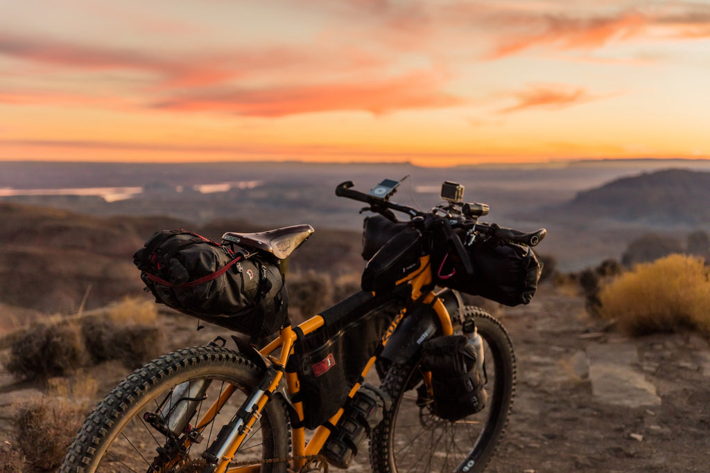 Bikepacking in expedition