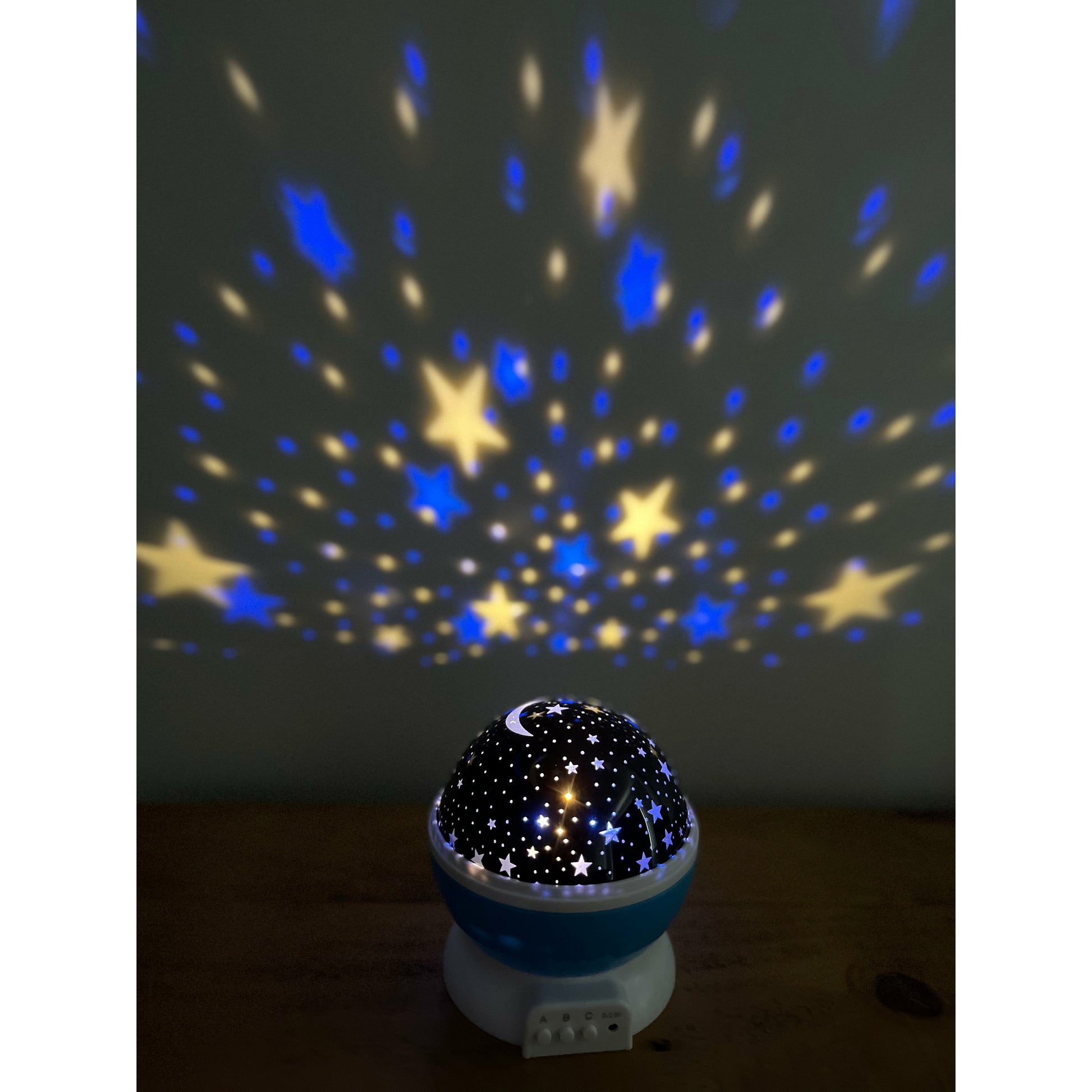 spinning star lamp