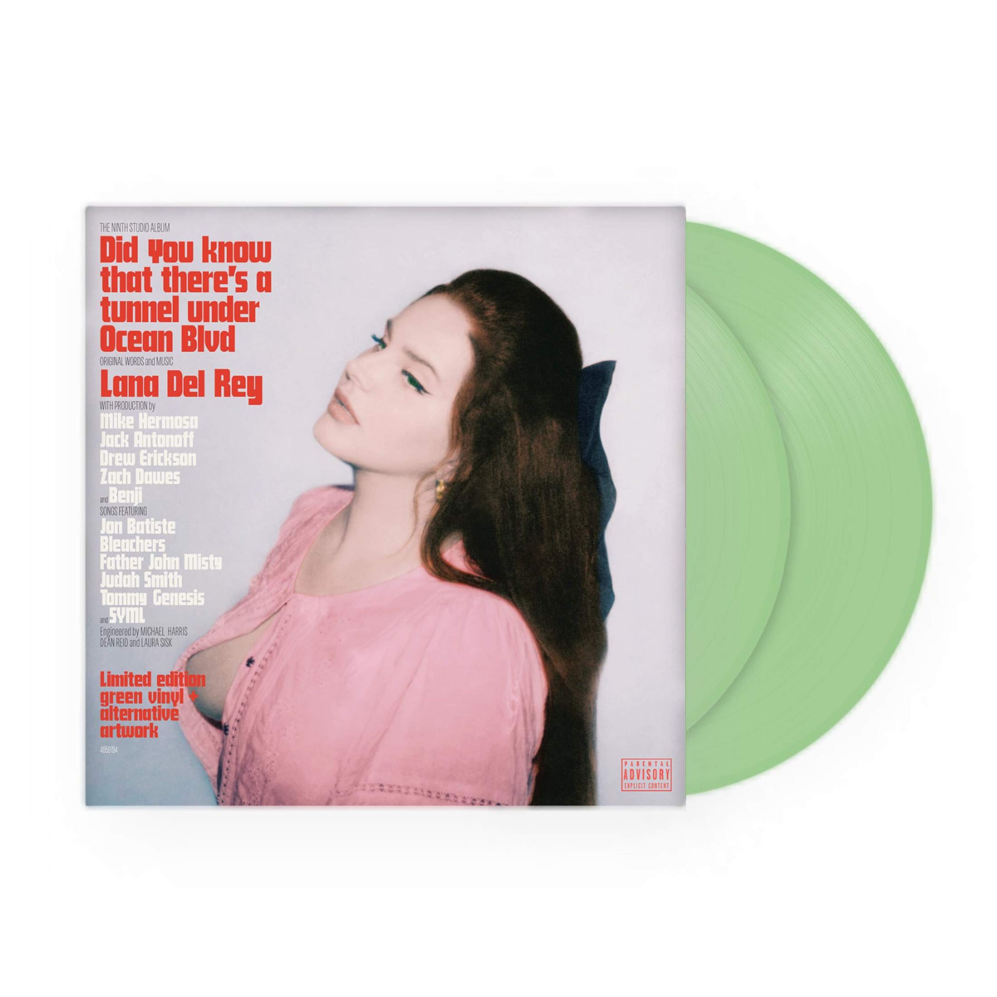 Lana Del Rey - Did you know that there's a tunnel under Ocean Blvd 2xL –  Plastic Stone Records