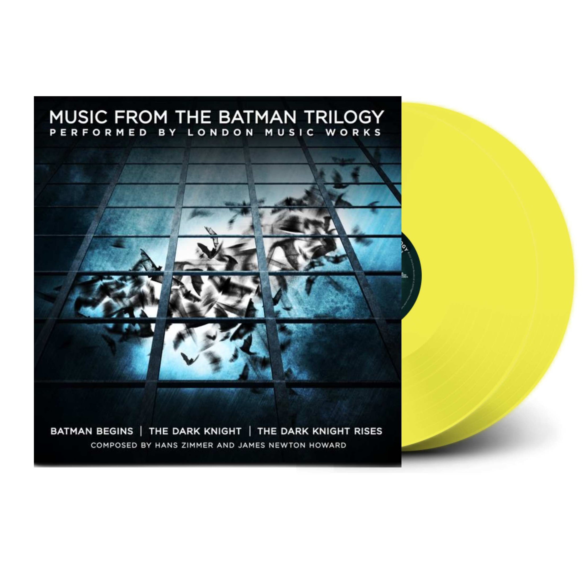 Music From The Batman Trilogy Perfomed By London Music Works 2xLP (Yel –  Plastic Stone Records