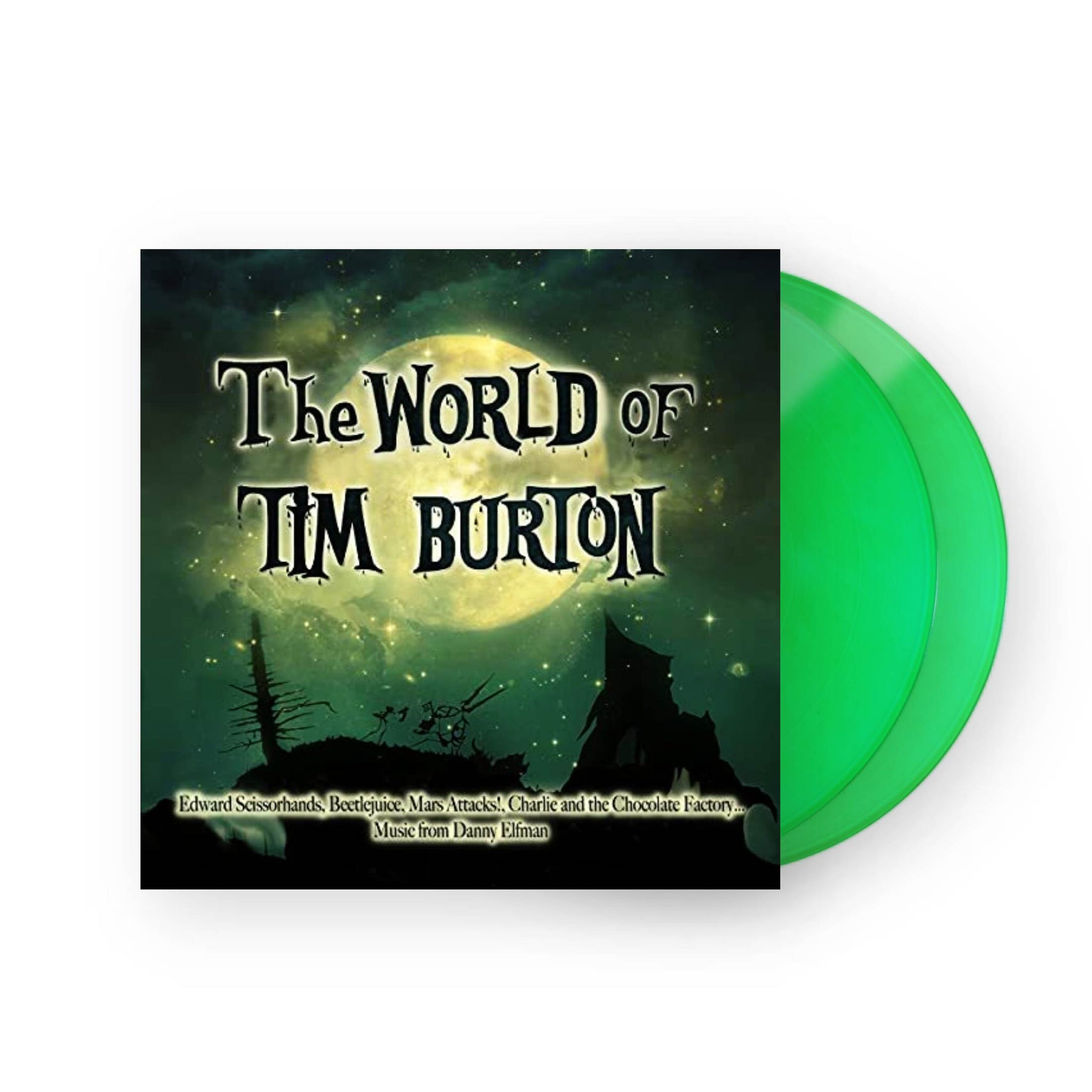 Begrænsning tjene brænde The World of Tim Burton Soundtrack 2xLP (Transparent Green Vinyl Editi –  Plastic Stone Records