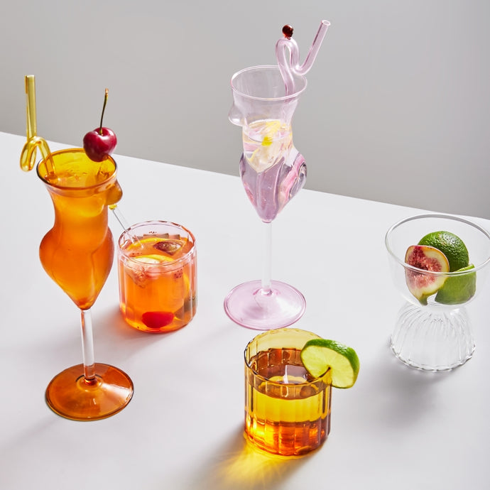 Curvy Cocktail Glasses