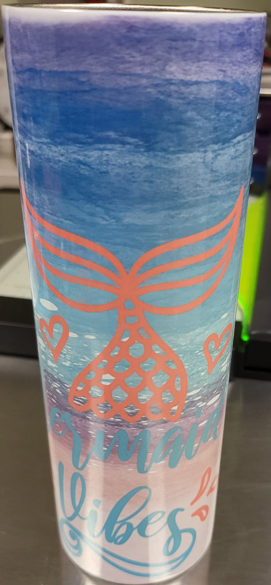 Custom 20 oz Frosted Glass Tumbler