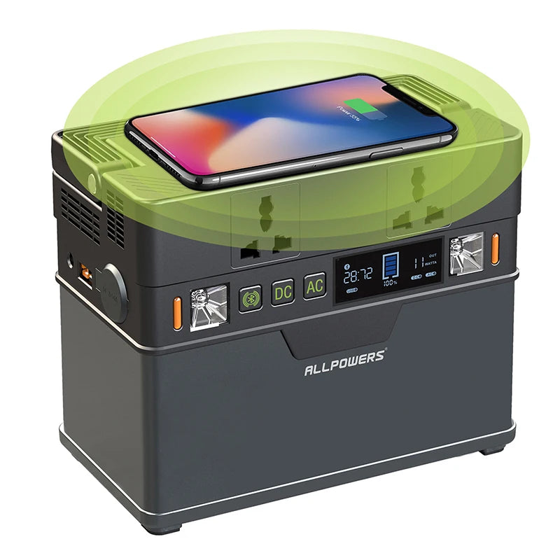 Solar Charging 372Wh/100500mAh Portable Backup Power Generator