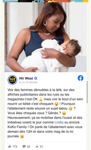 Hit West x Limky : l'allaitement un sujet encore tabou