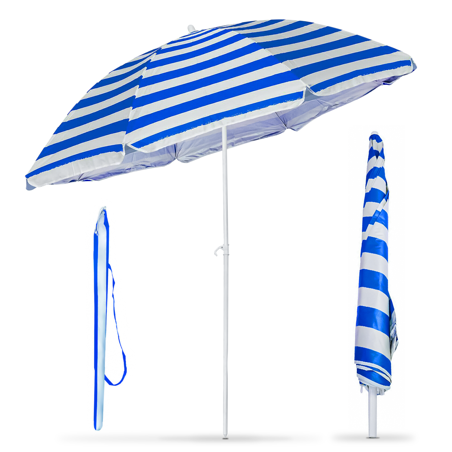 1.7M Garden Sun Umbrella Parasol | Dennyshop UK