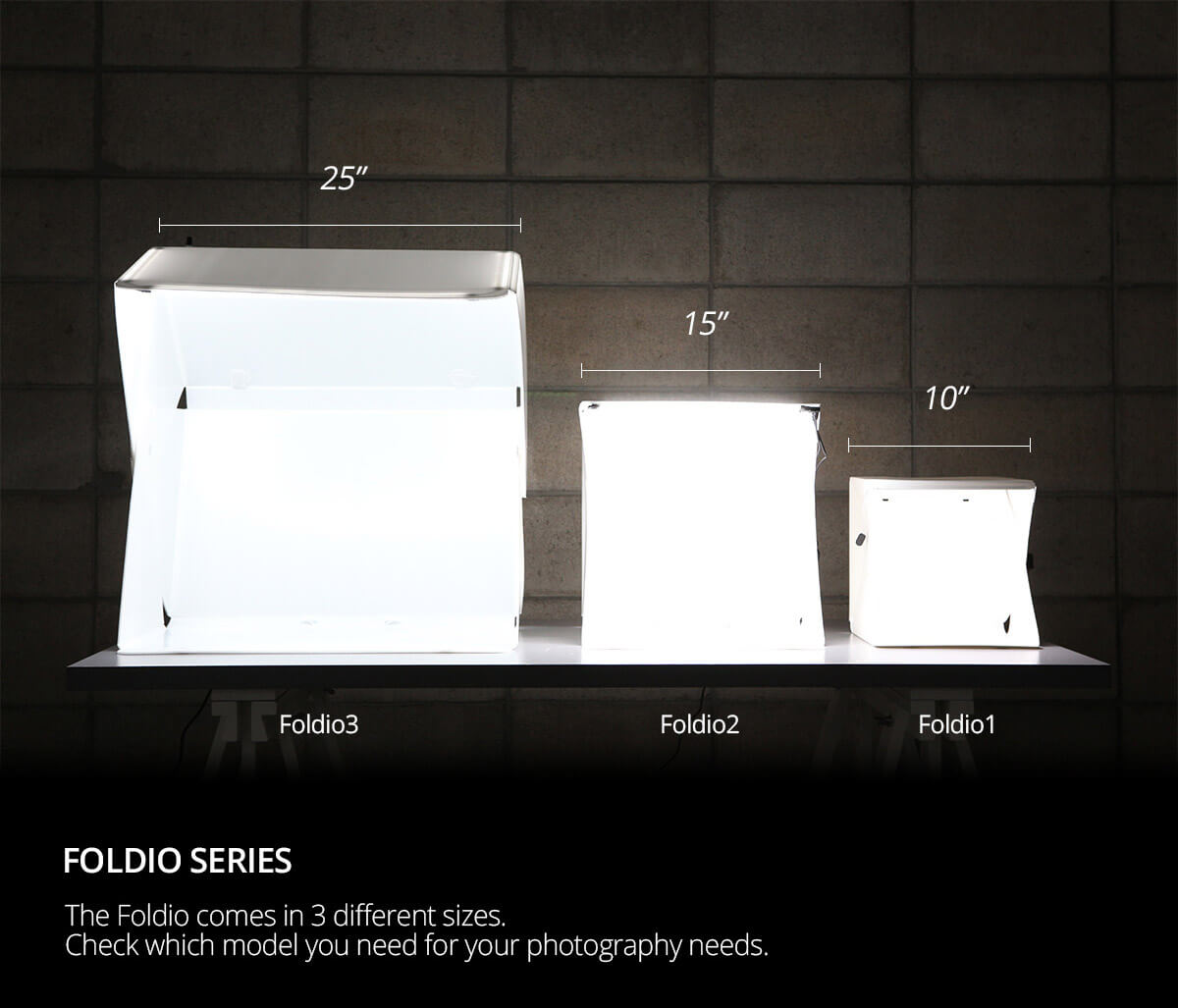 Buy Lightbox for product photography - Portable photo studio