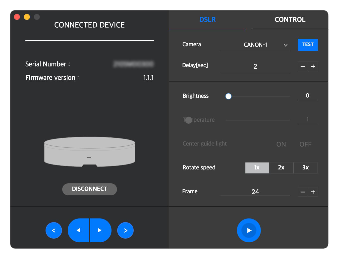 foldio360 Control