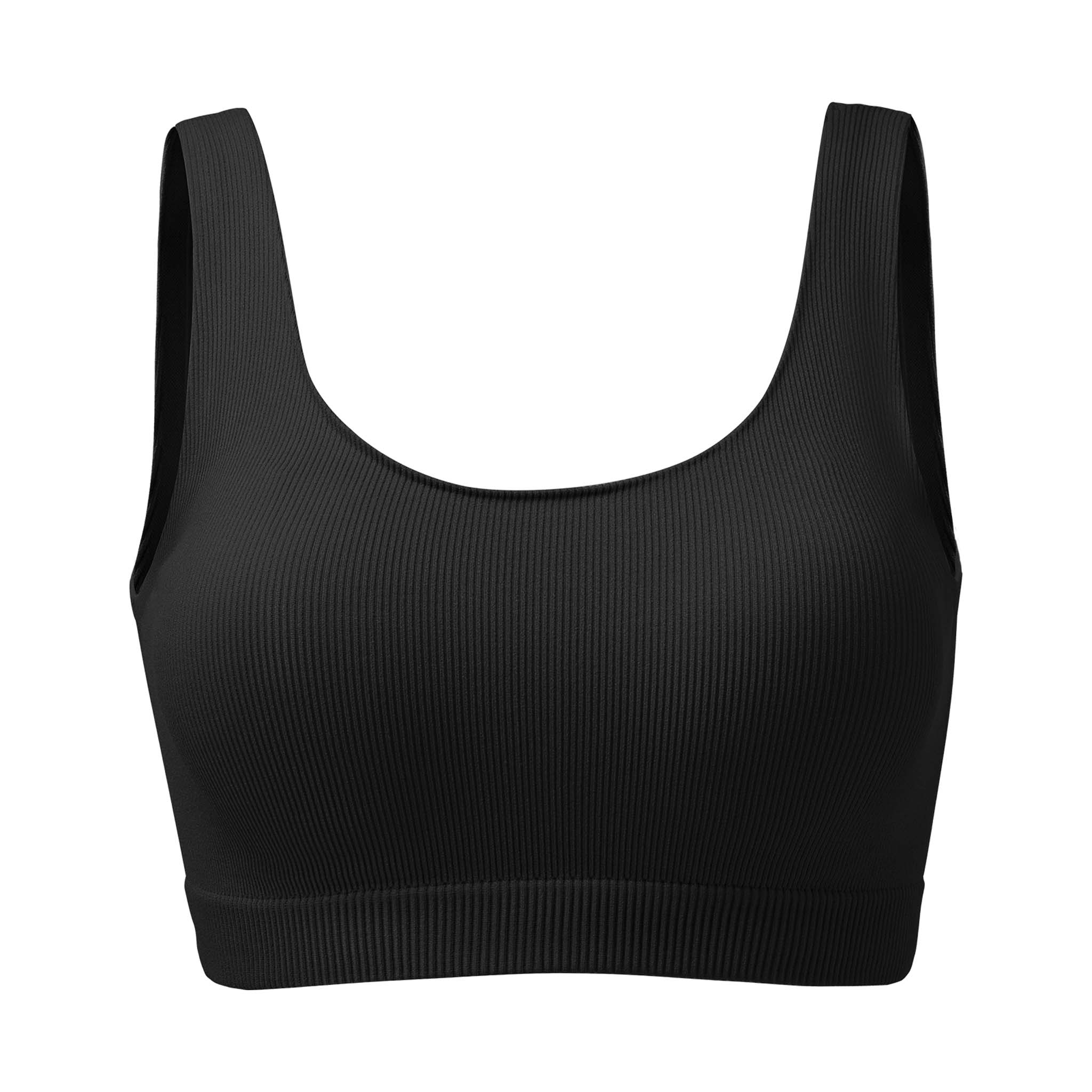 Wide Strap Invisible Neckline Bra: Prevent Slippage & Discreet Style