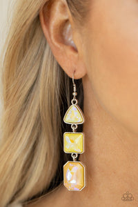 Cosmic Culture Yellow Earrings - Jewelry by Bretta