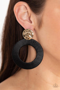 Strategically Sassy Black Earrings - Jewelry by Bretta