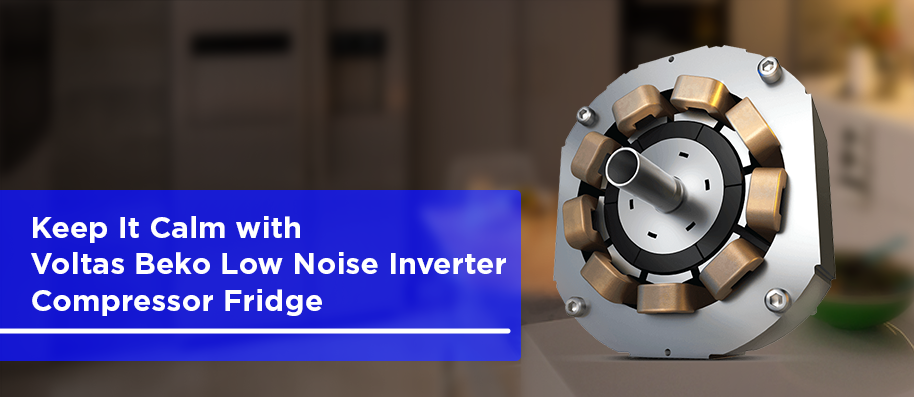 Low Noise Inverter Compressor Fridge
